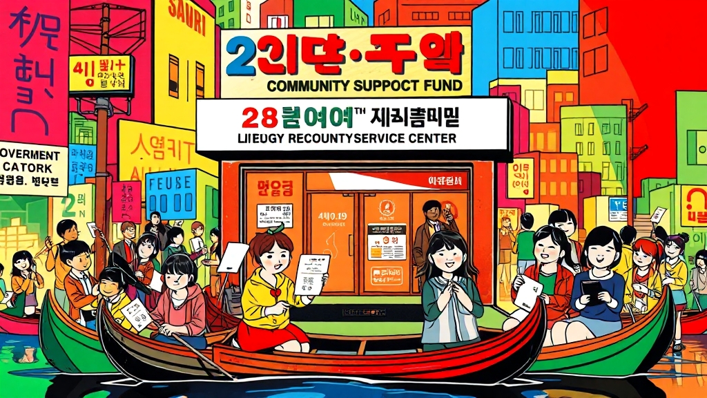 신청 방법, 필요 서류는? (popart 스타일)