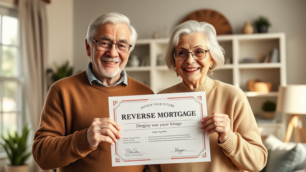 주택연금 가입, 이것만은 꼭 알아두세요! (realistic 스타일)