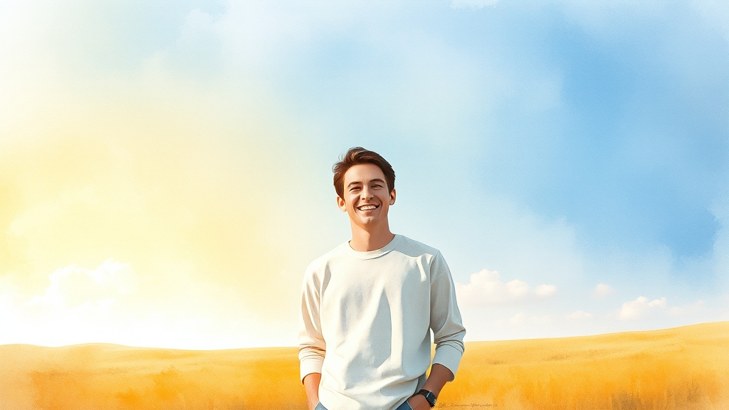 날씨 선택에 따른 심리 분석 (watercolor 스타일)