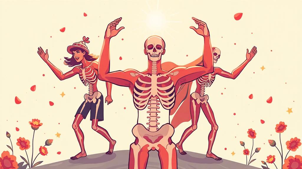 꼬막 효능: 건강 영향 (illustration 스타일)