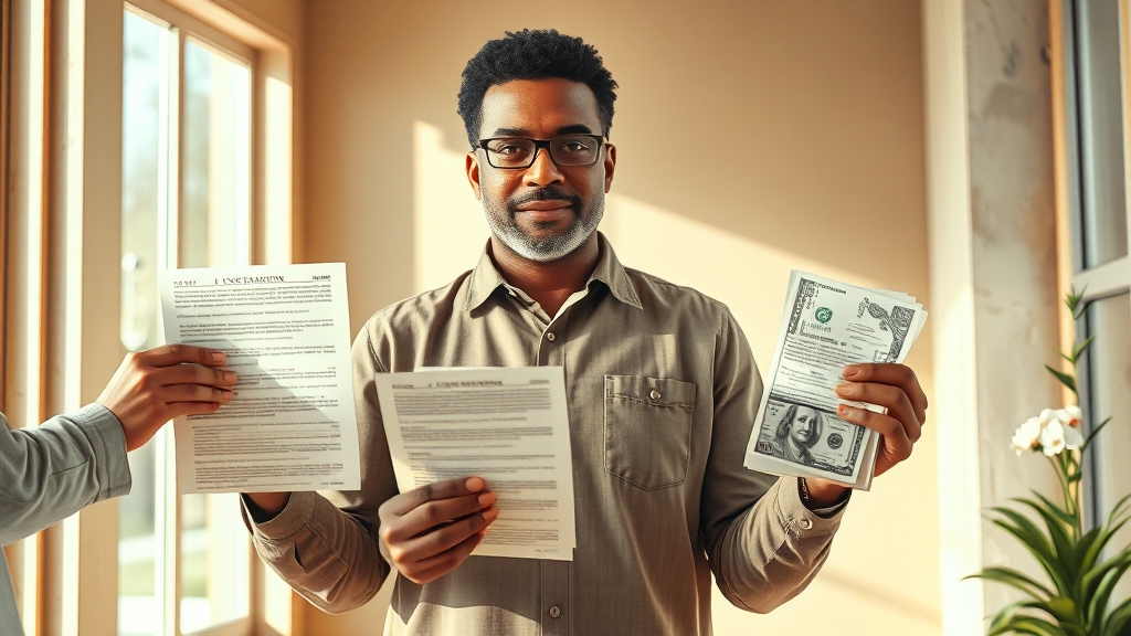 개인회생 절차, 이렇게 진행돼요 (realistic 스타일)