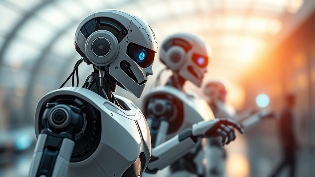 휴머노이드 로봇 시대, 투자 시 고려해야 할 점 (realistic 스타일)