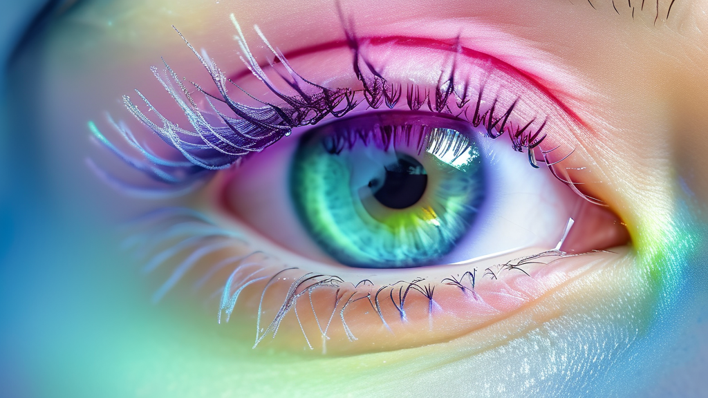 망막박리 초기 증상: 갑작스러운 시력 변화와 경고 신호 (watercolor 스타일)