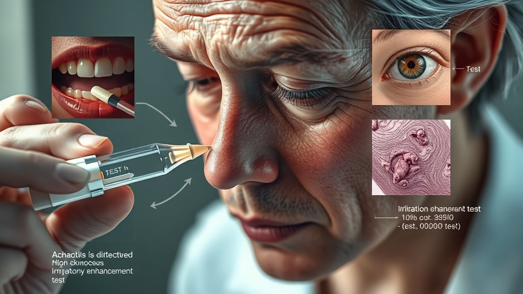 진단 및 검사 방법 (realistic 스타일)