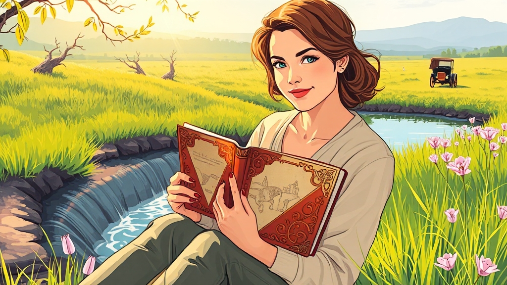 감정 재해석과 행복 (illustration 스타일)
