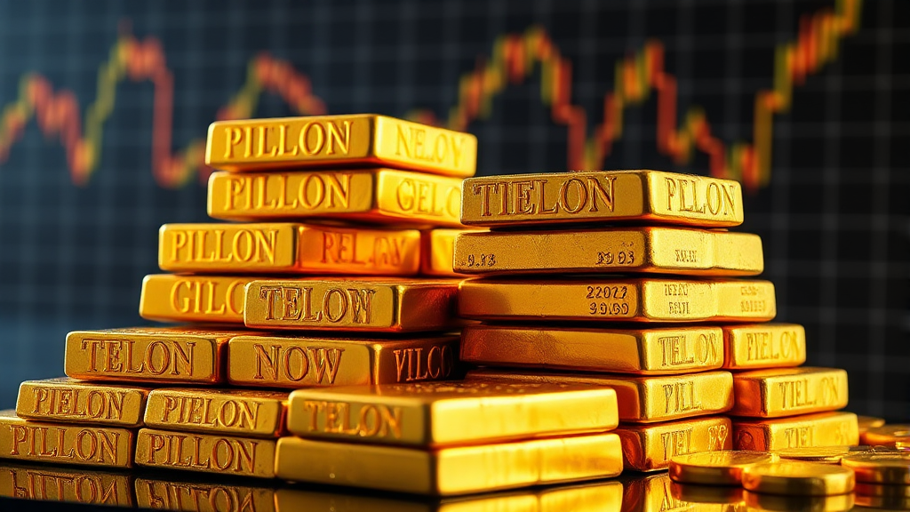 금 투자의 장점과 단점 (realistic 스타일)