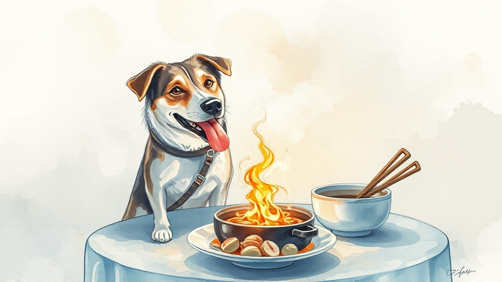 복날 음식, 궁금증 해결! (watercolor 스타일)
