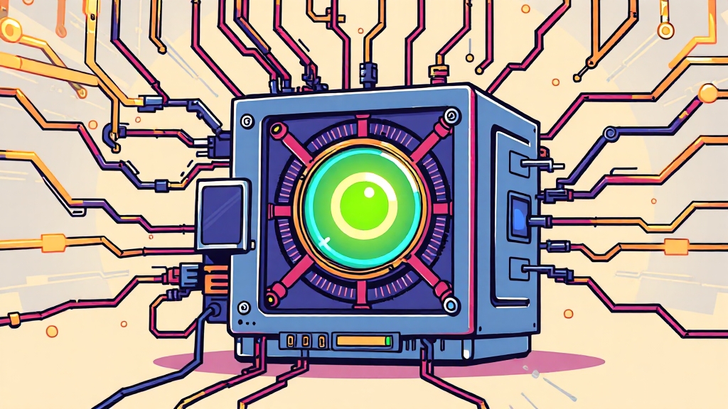 미국 정부의 양자컴퓨팅 투자 (cartoon 스타일)