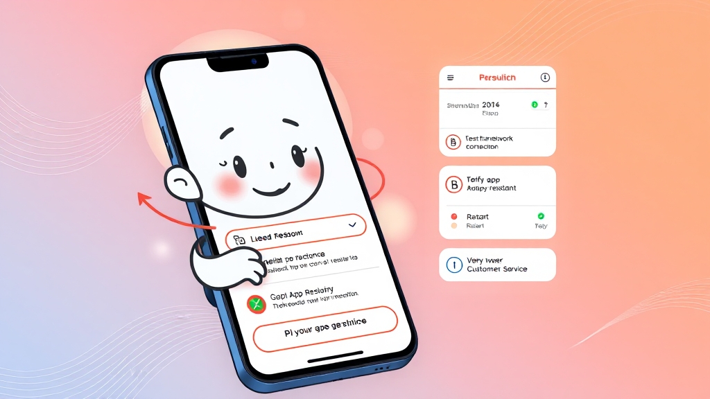 결제 오류, 이렇게 대처하세요! (cartoon 스타일)