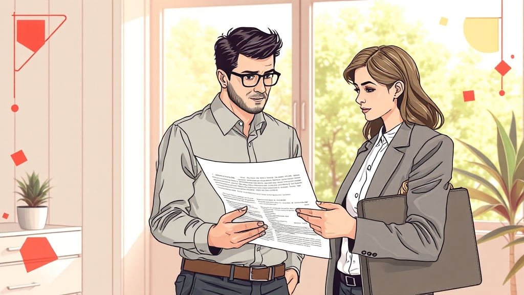 새로운 집주인과의 관계 설정 (illustration 스타일)