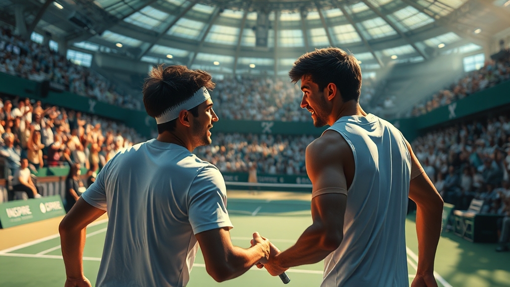 경기 당일 준비 (realistic 스타일)