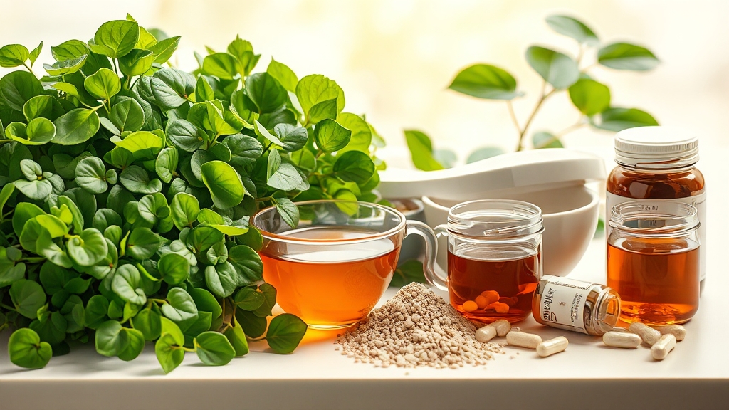 쇠비름 활용법 (realistic 스타일)