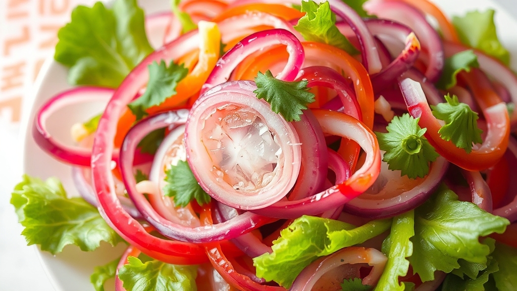 궁채 나물의 놀라운 효능 (watercolor 스타일)