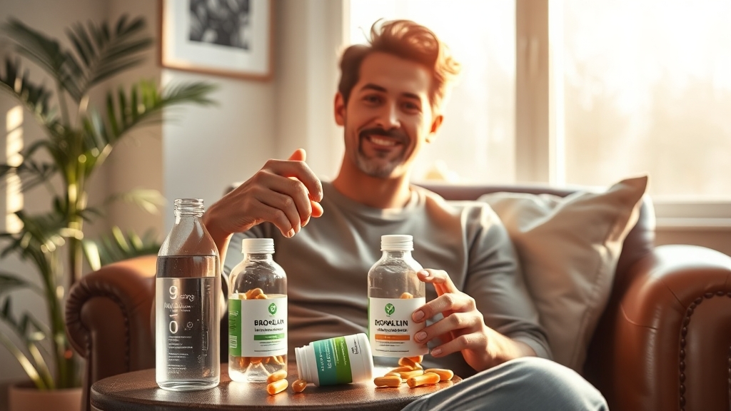 하루 권장 섭취량 및 섭취 방법 (realistic 스타일)