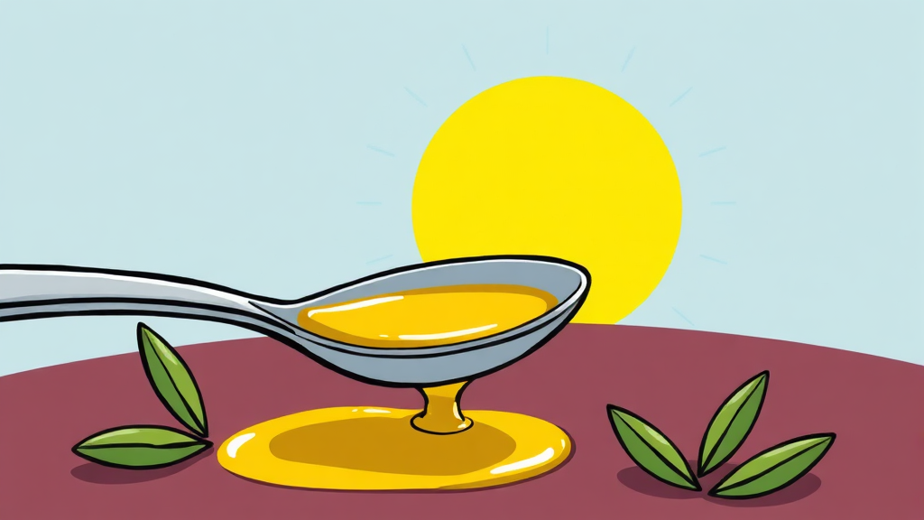 올리브오일 섭취, 언제 어떻게 해야 가장 효과적일까? (cartoon 스타일)