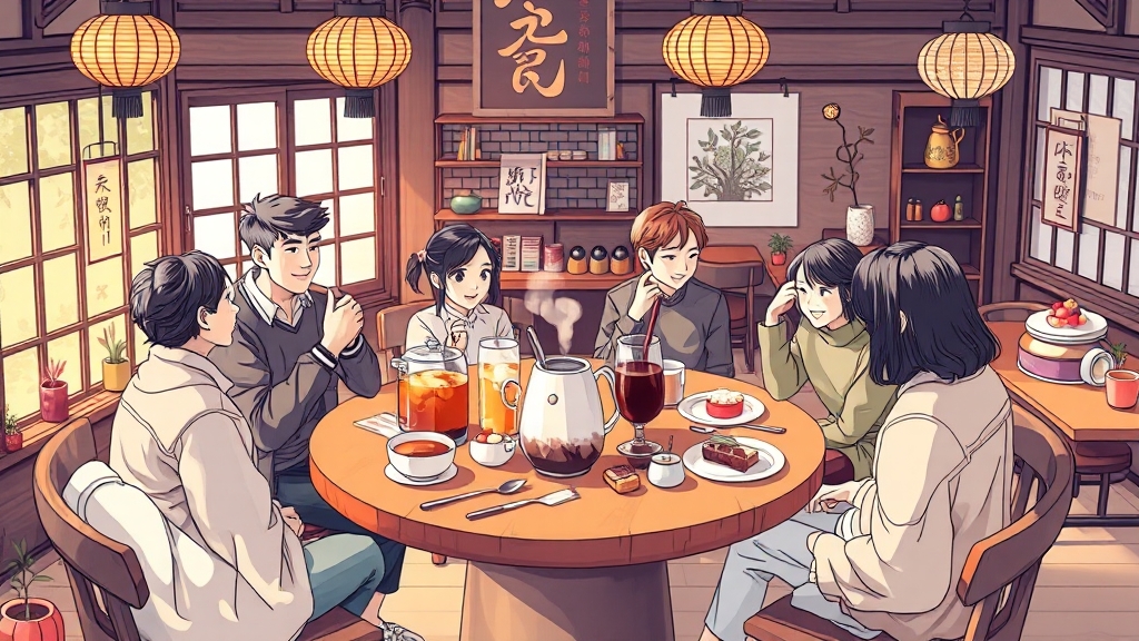 메뉴 & 음료, 개성만점 (illustration 스타일)