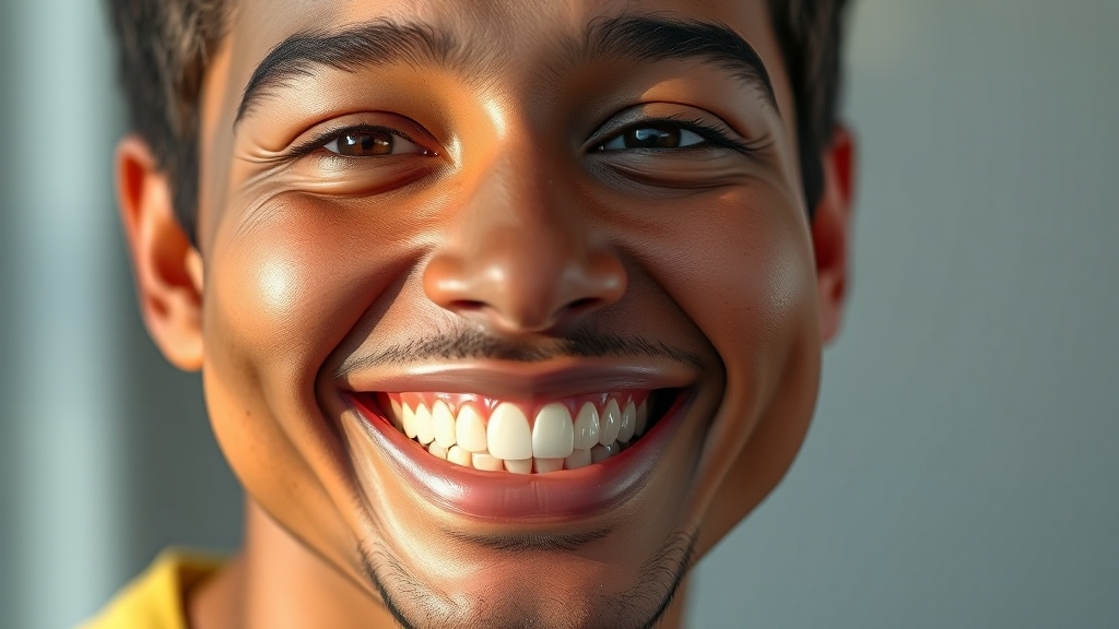 치아 마모증 & 교모증 원인과 치료 (realistic 스타일)