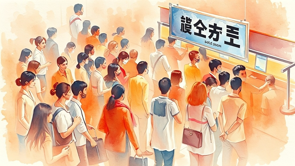 티켓 예매, 어떻게? (watercolor 스타일)