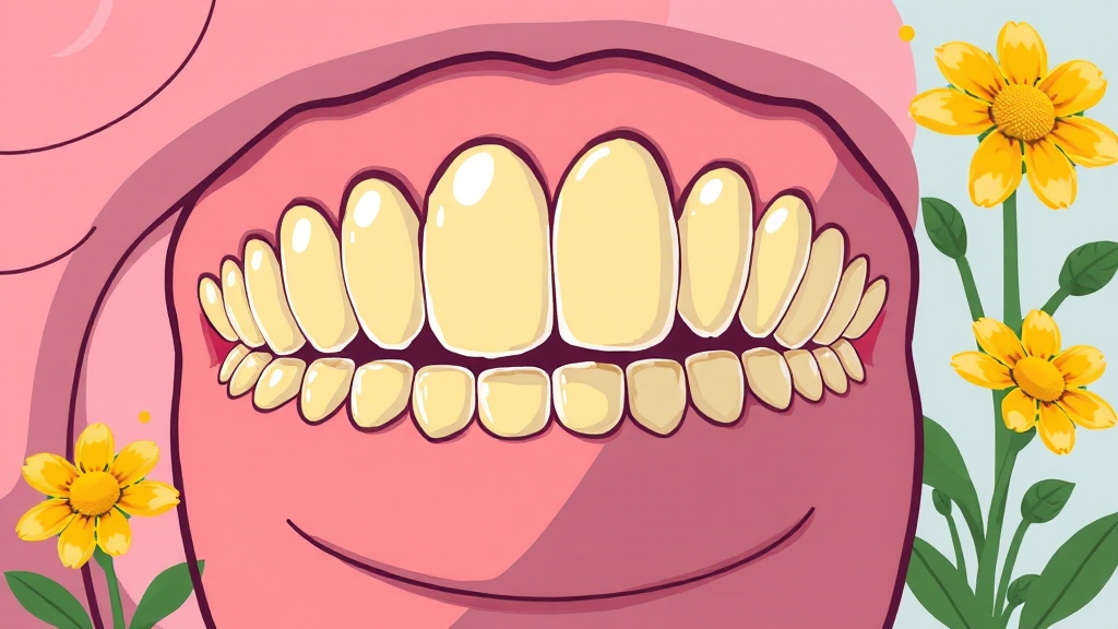 구강유산균, 1년 사용 후 최종 결론 (cartoon 스타일)