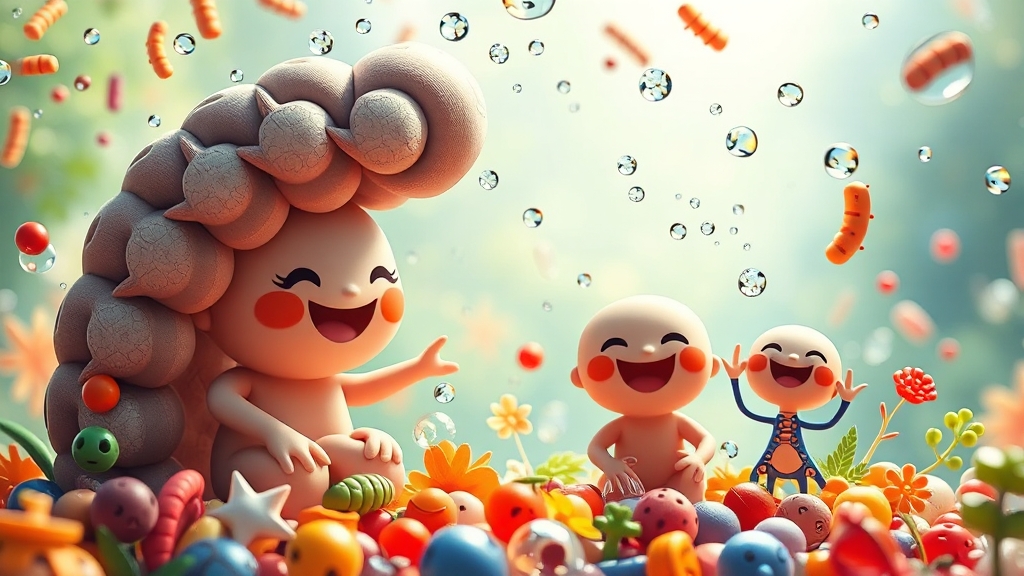 폴리페디 유산균 복용법 및 섭취 시 주의사항 (realistic 스타일)