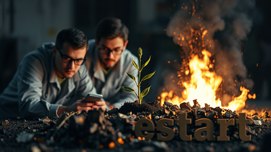 결론: 이노스페이스, 재도약 응원 (realistic 스타일)