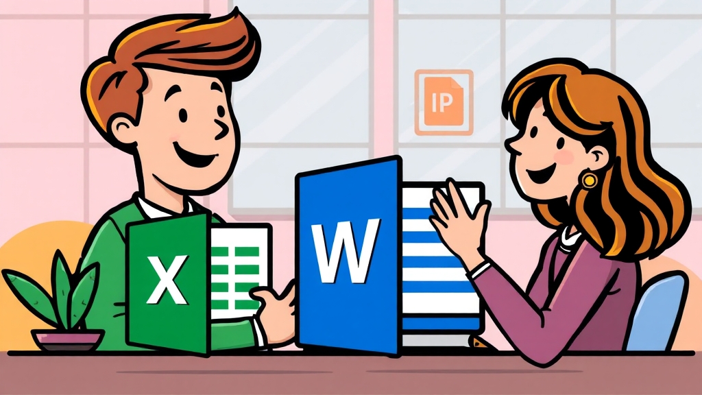 MS 오피스 웹앱이란? (cartoon 스타일)