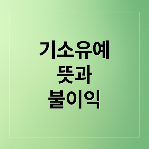 기소유예
뜻과
불이익 (기소유예 뜻 이유)
