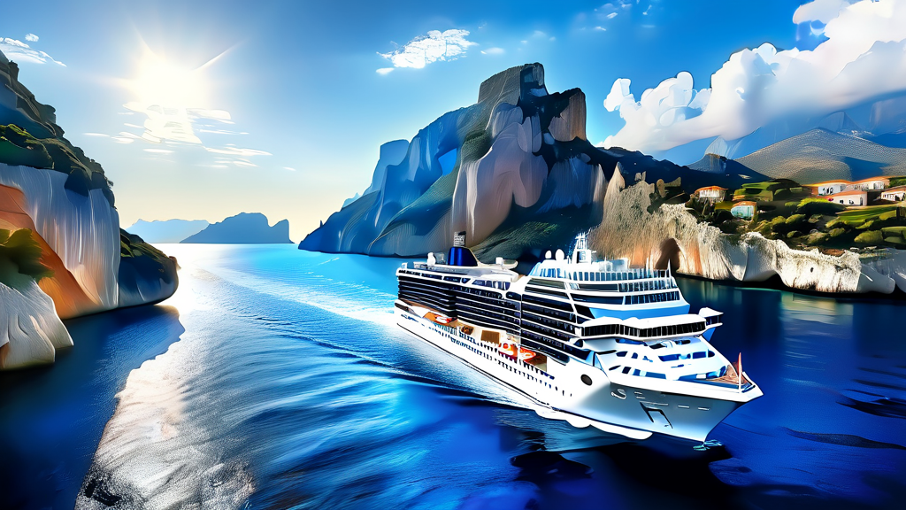 코스타 세레나호: 크루즈 선박 상세 정보 (realistic 스타일)