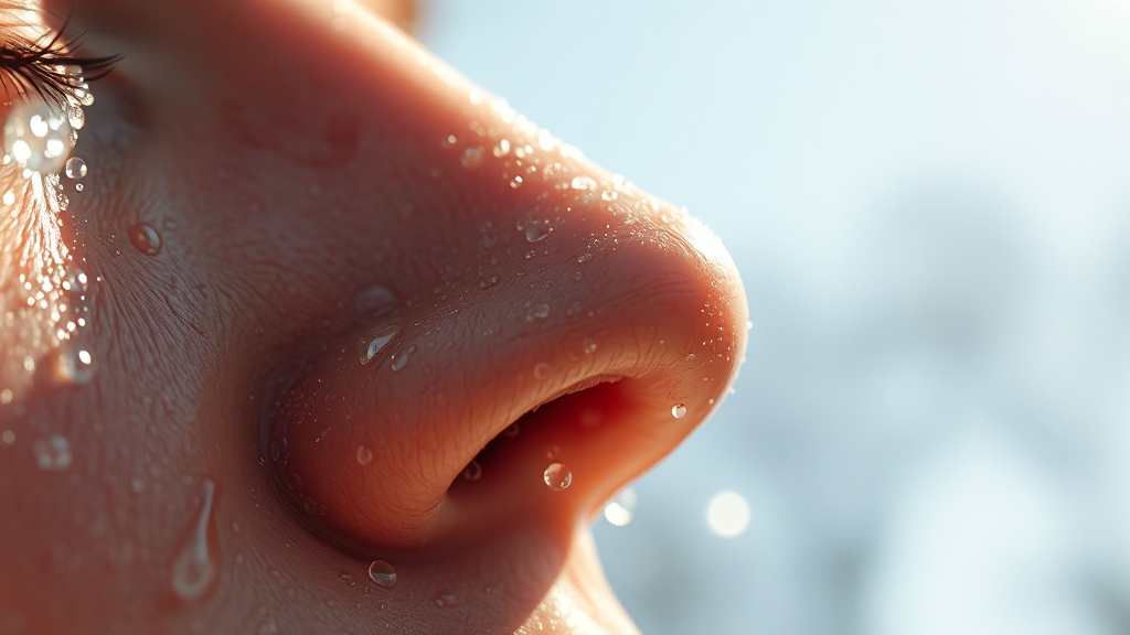 코세척 시기 및 횟수 (realistic 스타일)