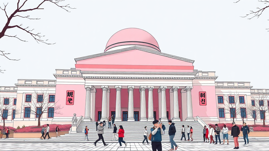 K팝 최초의 역사적 협업: 문화적 의미 (illustration 스타일)