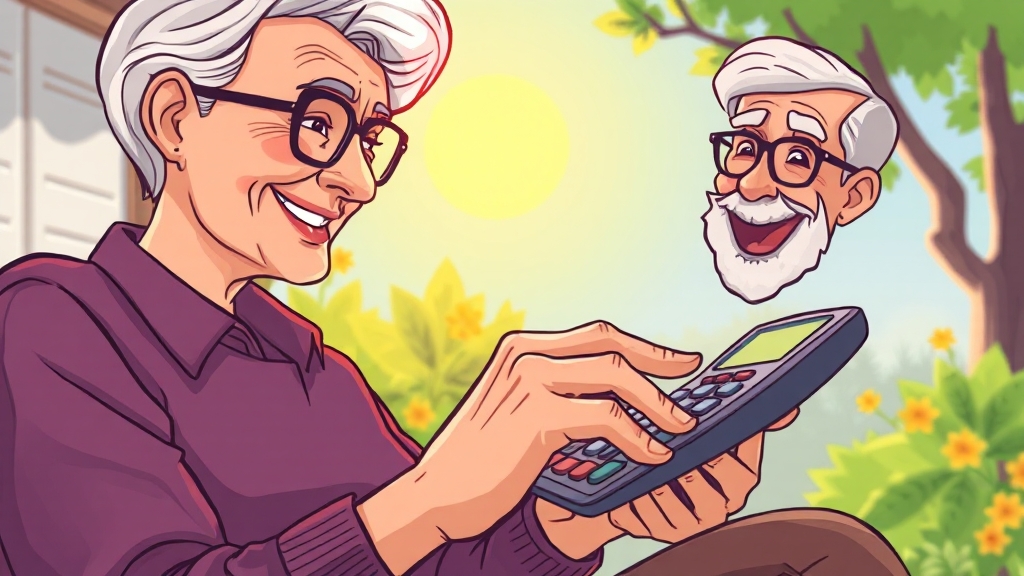 건강보험료 선납이란? (cartoon 스타일)