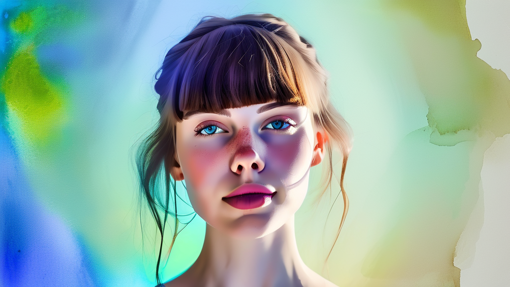 셀프 증명사진, 이것만은 꼭! 흔한 실수와 주의점 (watercolor 스타일)