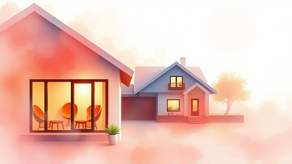 주택연금, 미래를 위한 현명한 선택: 장단점 총정리 (watercolor 스타일)