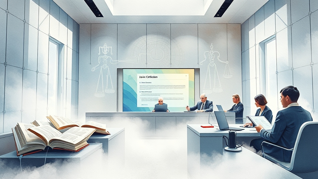 2025년 전자소송 시스템, 이렇게 바뀌었어요! (watercolor 스타일)