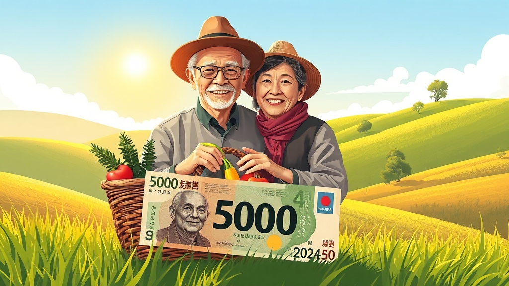 농어촌 추가 지원 (illustration 스타일)