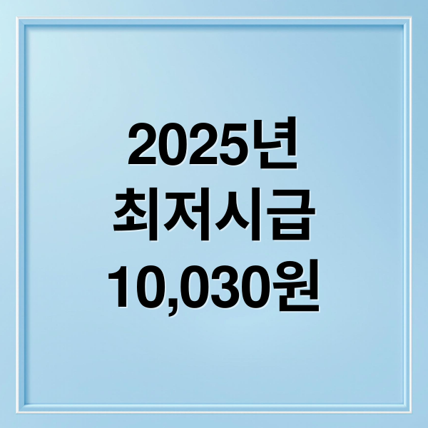 2025년
최저시급
10,030원 (2025년 최저시급 실수령액 월급)