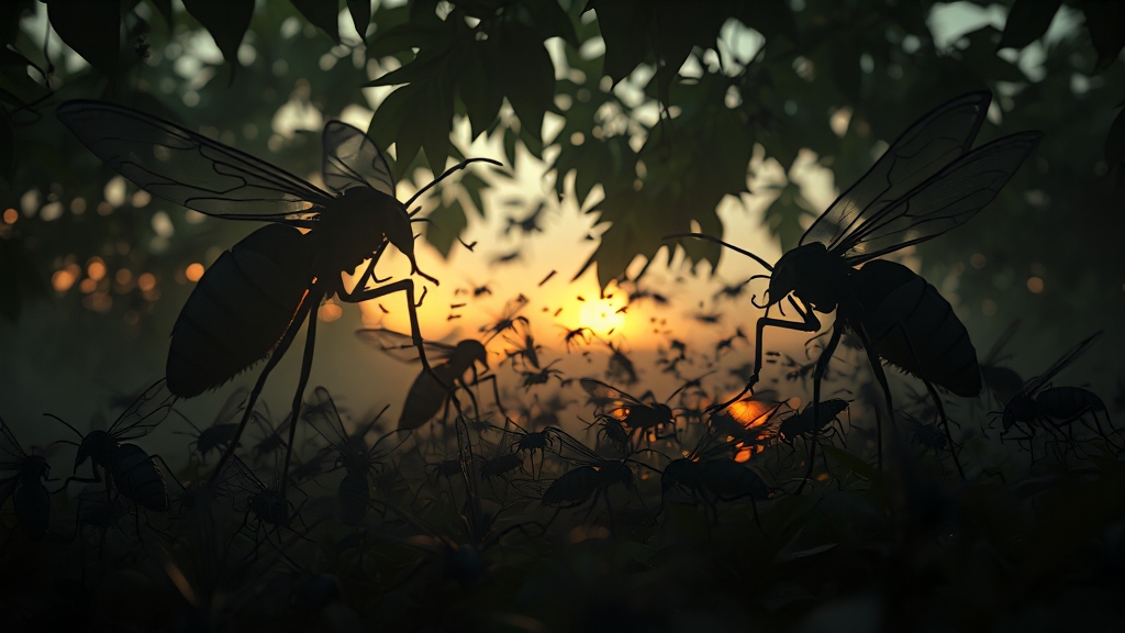 벌레 종류별 꿈 해몽 (realistic 스타일)