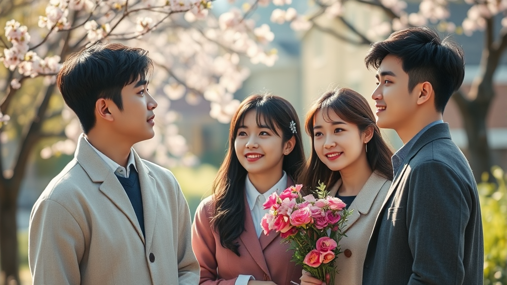 시청 포인트 (realistic 스타일)