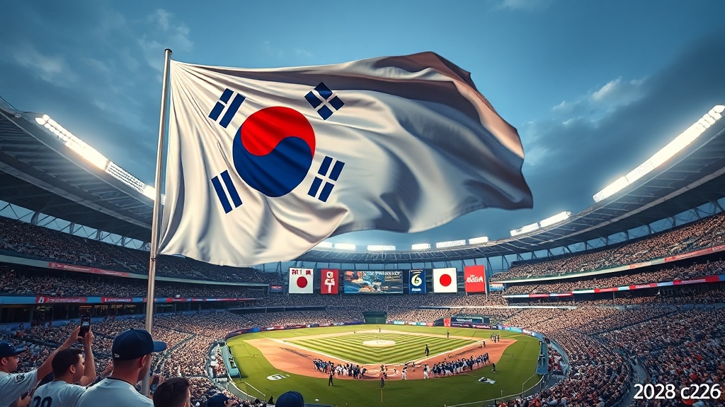 WBC 한국 대표팀 조편성 (realistic 스타일)