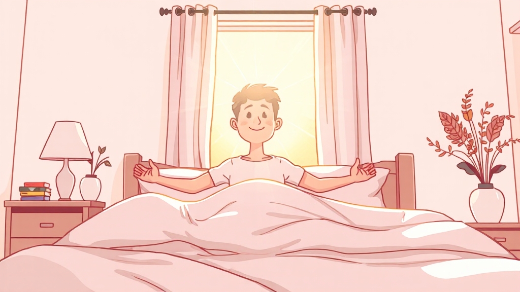 기면증 증상부터 치료까지, 원인과 자가 진단 테스트 총정리 7 일상생활 관리와 극복법 (cartoon 스타일)