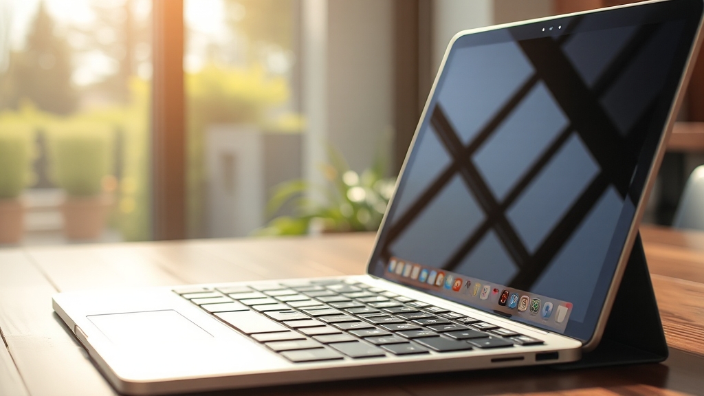 키보드 케이스: 노트북처럼 활용 (realistic 스타일)