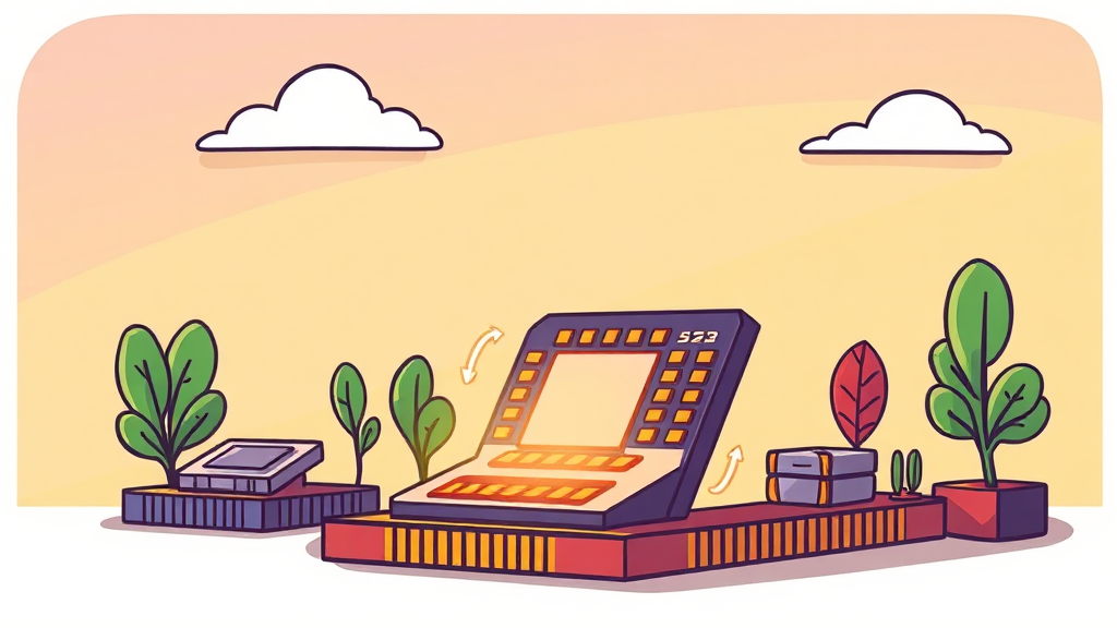 SFA반도체 기업 개요 및 재무 분석 (cartoon 스타일)