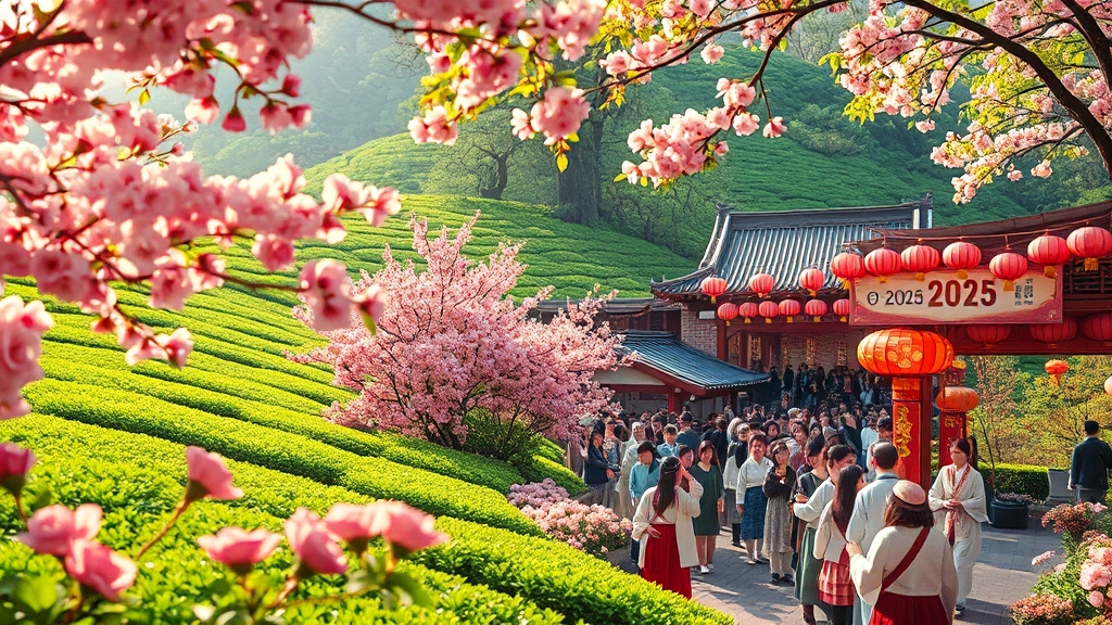 축제 일정 및 계절별 추천 (realistic 스타일)