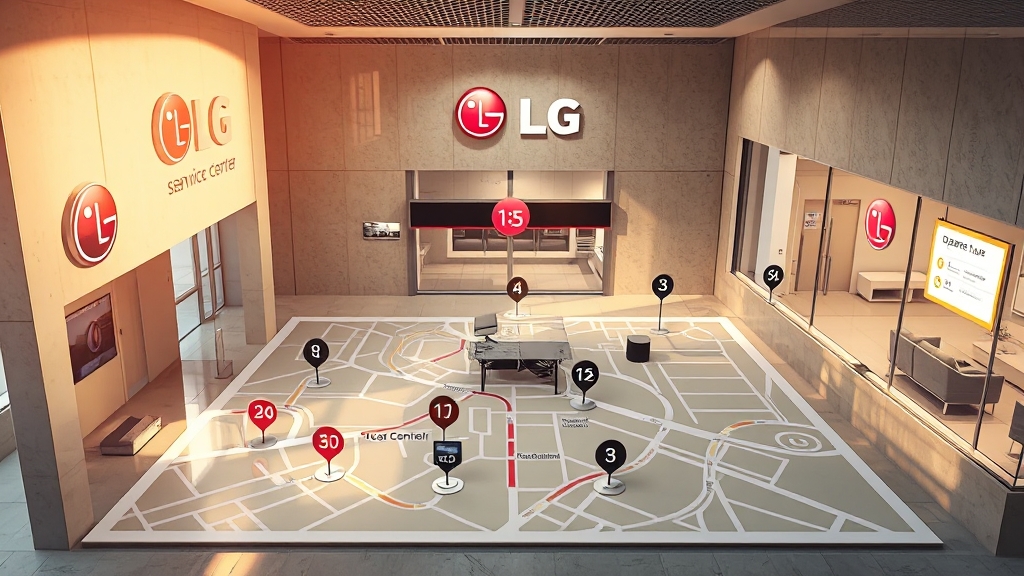 지역별 서비스센터 찾기 (realistic 스타일)