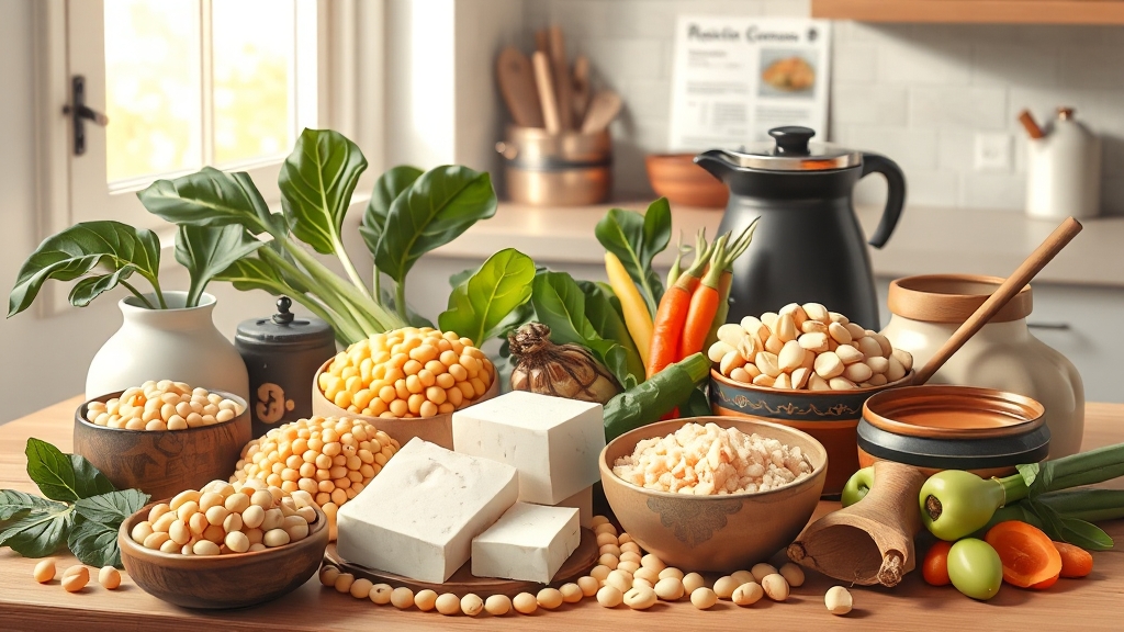 콩 선택, 왜 중요할까? (realistic 스타일)