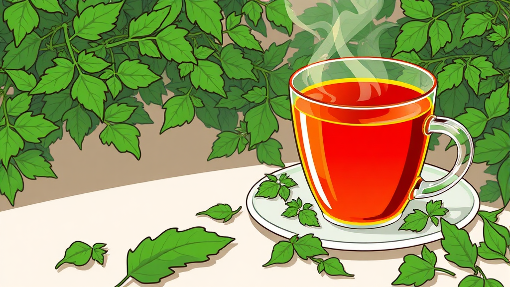 염증 완화 & 알레르기 개선 효과 (cartoon 스타일)