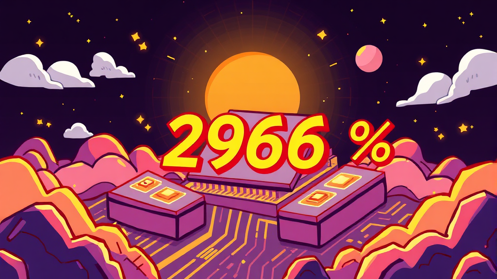 2964%의 의미, 월급 30배? (cartoon 스타일)