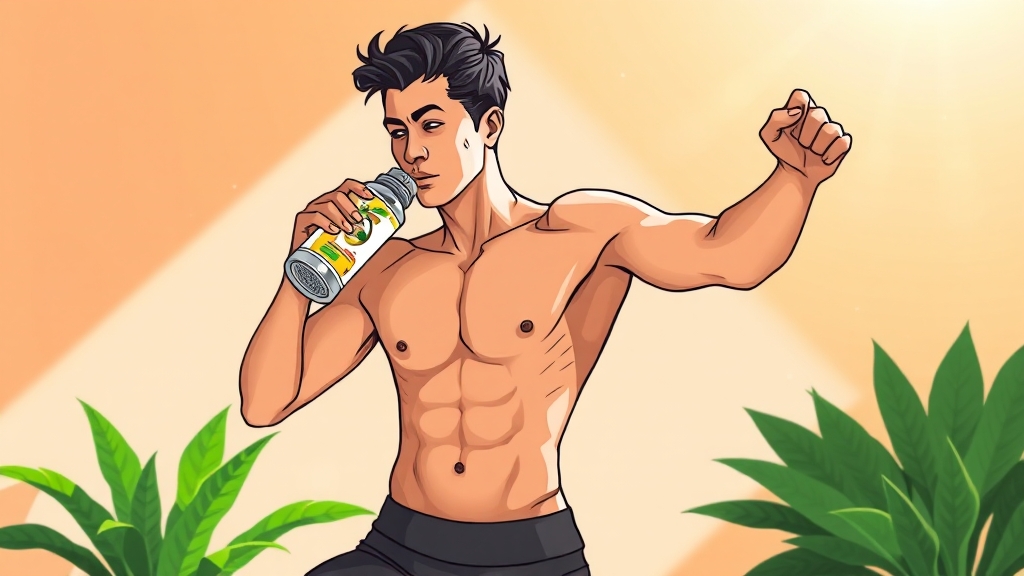 건강한 한약 처방 가이드 (illustration 스타일)