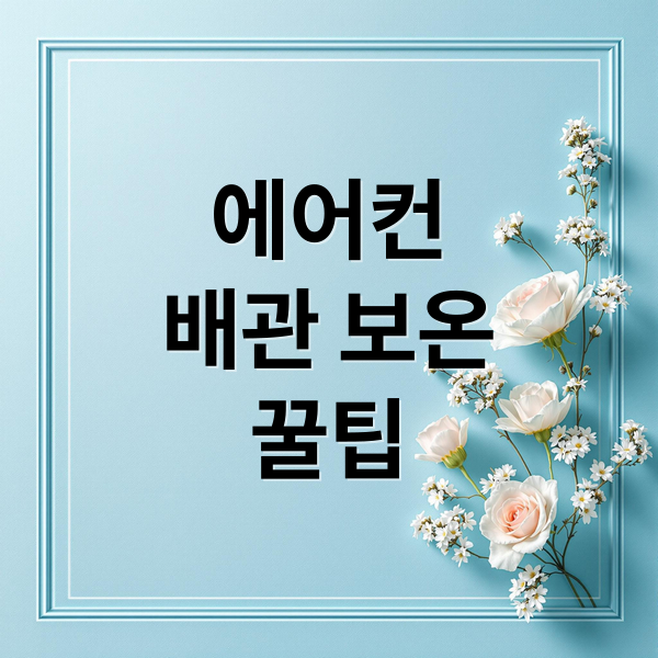 에어컨
배관 보온
꿀팁 (에어컨 배관 수도보온재 햇빛차단)