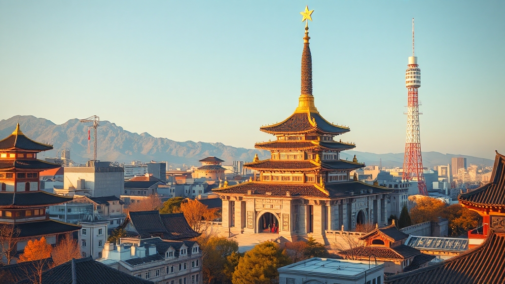 한미 기술 동맹 강화 (realistic 스타일)